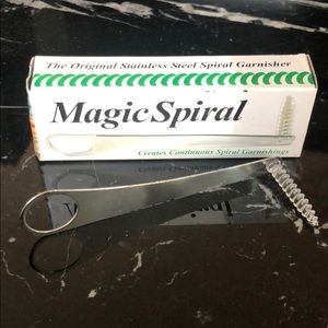 The original stainless steel spiral Garnisher